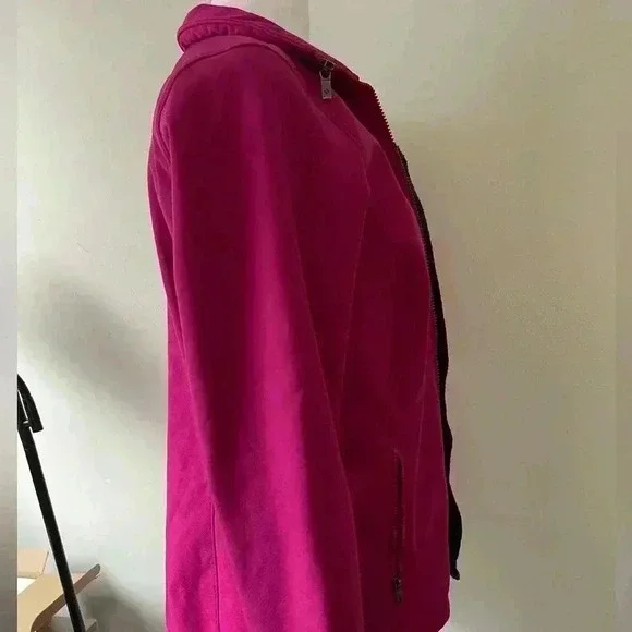 COLUMBIA Sportswear Women's Full Zip Jacket Fucsia S - Picture 5 of 7